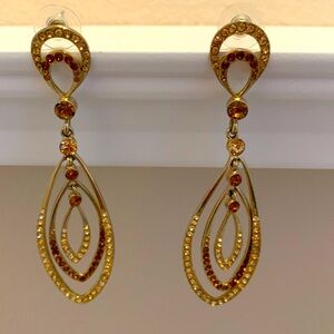 Gold Teardrop Earrings